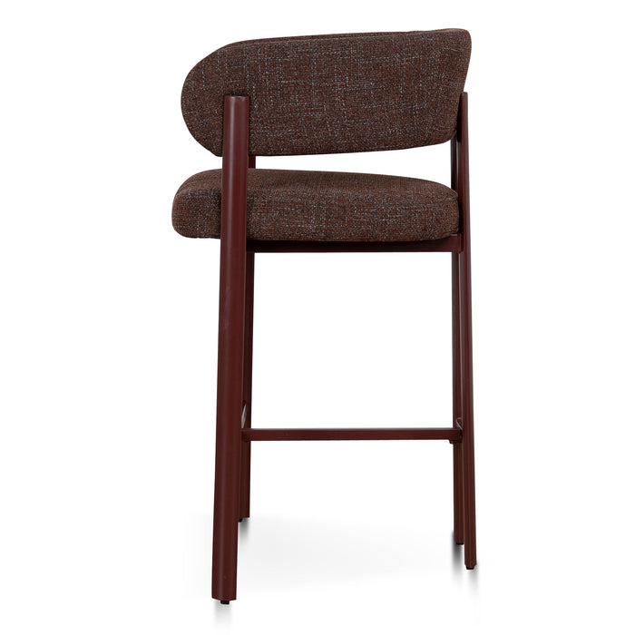 Red Barstool - Moss Brown (Set of 2)