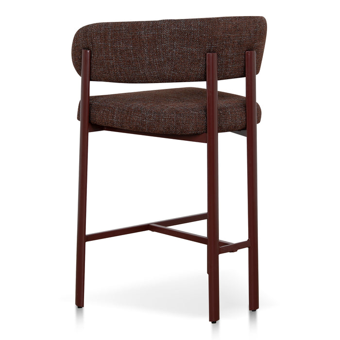 Red Barstool - Moss Brown (Set of 2)