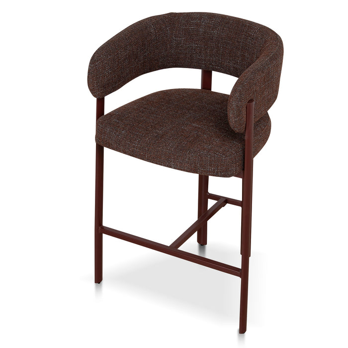Red Barstool - Moss Brown (Set of 2)