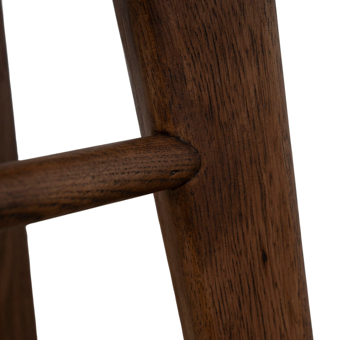 Elvo 67.5cm Bar Stool - Walnut Stain