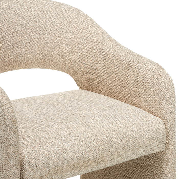 Valtero 65cm Fabric Bar Stool - Cobble Beige (Set of 2)