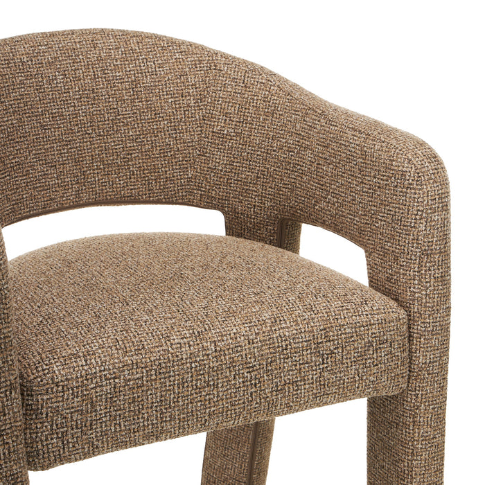 Lunet 66cm Fabric Bar Stool - Verona Light Tan (Set of 2)