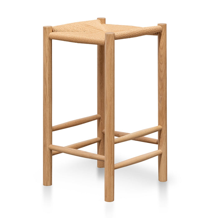 CBS2977-OW 65cm Oak Bar Stool - Natural