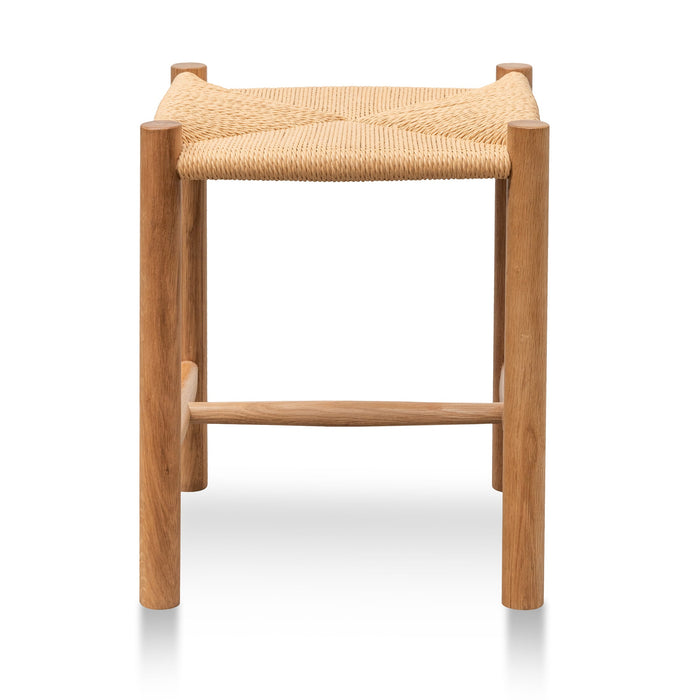 CBS2979-OW Oak Low Stool - Natural