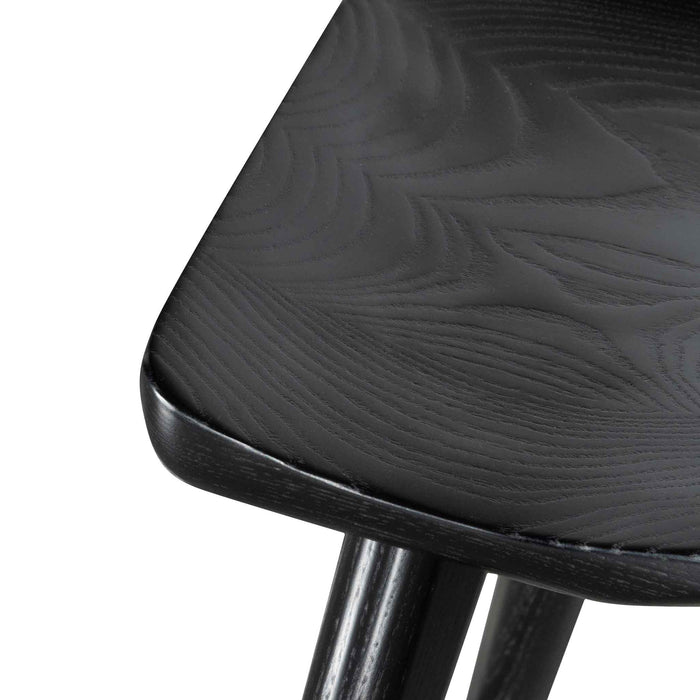 CBS6405-SU 45cm Barstool - Black (Set of 2)