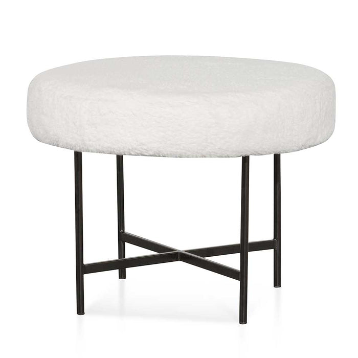 CBS6473-NI 48cm Low Stool - White