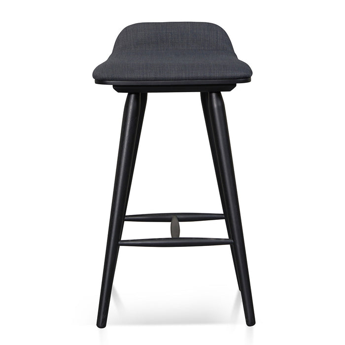 CBS6856-DR 65cm Wooden Bar Stool - Charcoal Black