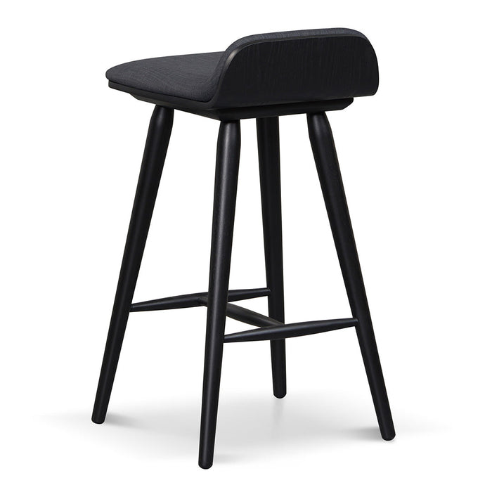 CBS6856-DR 65cm Wooden Bar Stool - Charcoal Black