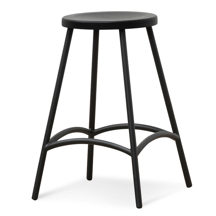 CBS6880-NH - 65cm Barstool - Full Black