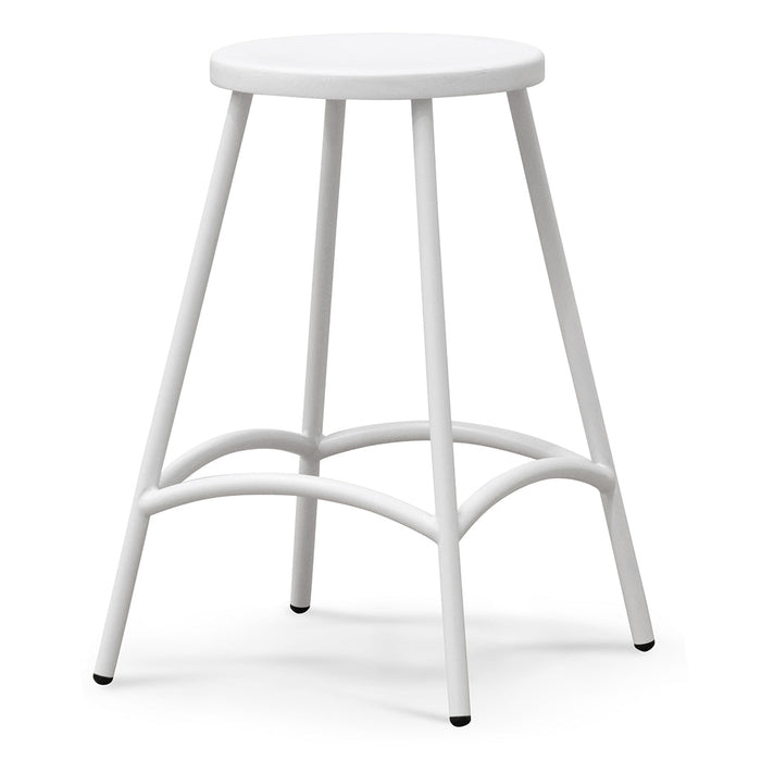 CBS6881-NH - 65cm Barstool - White