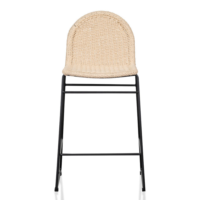 CBS6998-NH 65cm Rattan Barstool - Natural Seat (Set of 2)