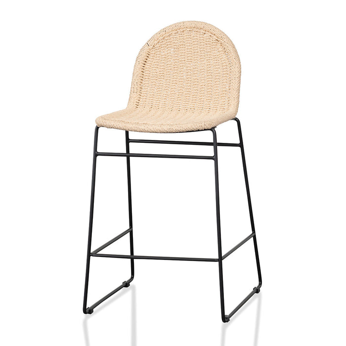 CBS6998-NH 65cm Rattan Barstool - Natural Seat (Set of 2)