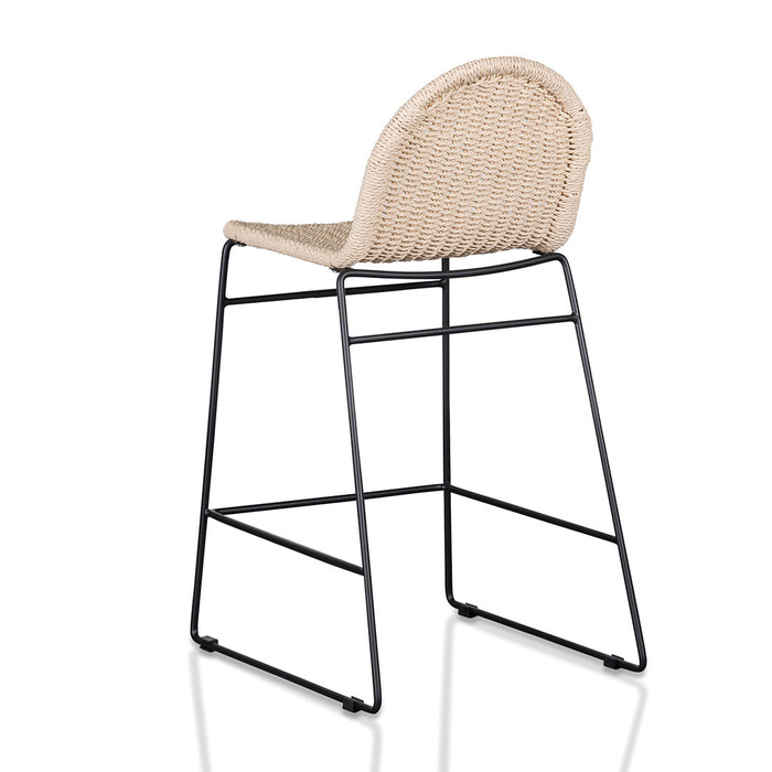 CBS6998-NH 65cm Rattan Barstool - Natural Seat (Set of 2)