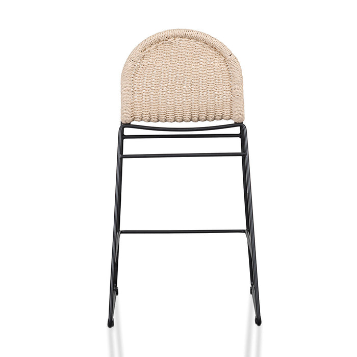 CBS6998-NH 65cm Rattan Barstool - Natural Seat (Set of 2)