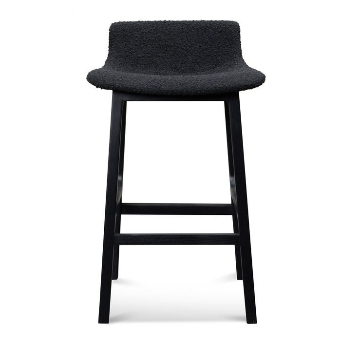 CBS8153-SD 65cm Bar Stool - Full Black