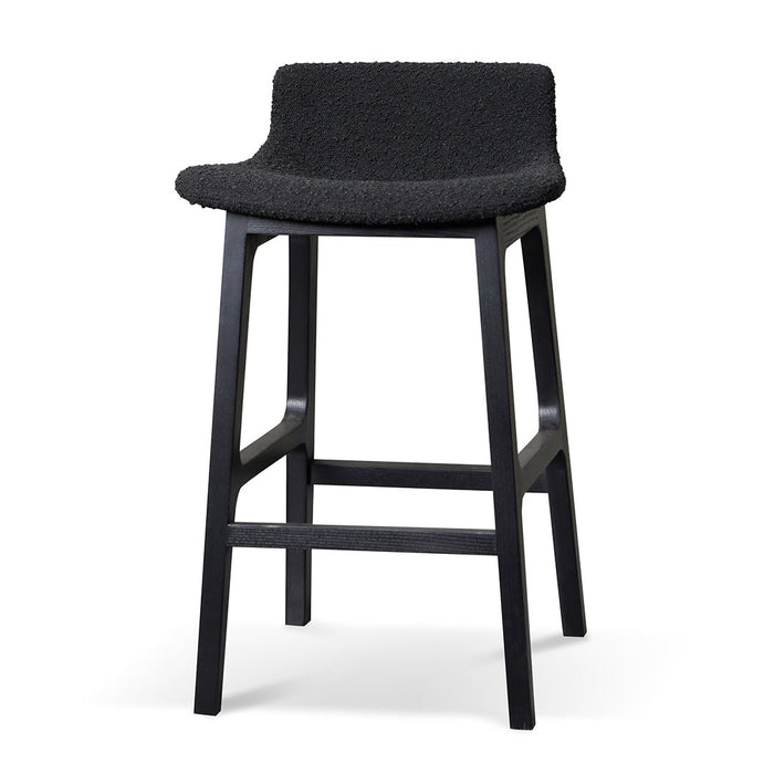 CBS8153-SD 65cm Bar Stool - Full Black