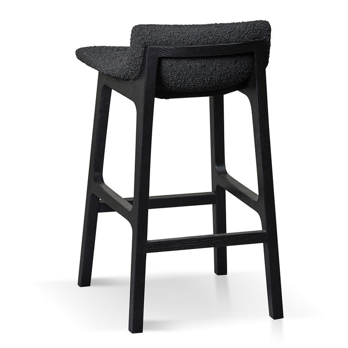 CBS8153-SD 65cm Bar Stool - Full Black