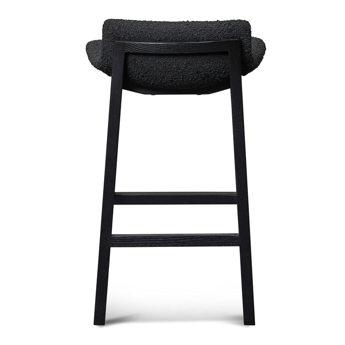 CBS8153-SD 65cm Bar Stool - Full Black