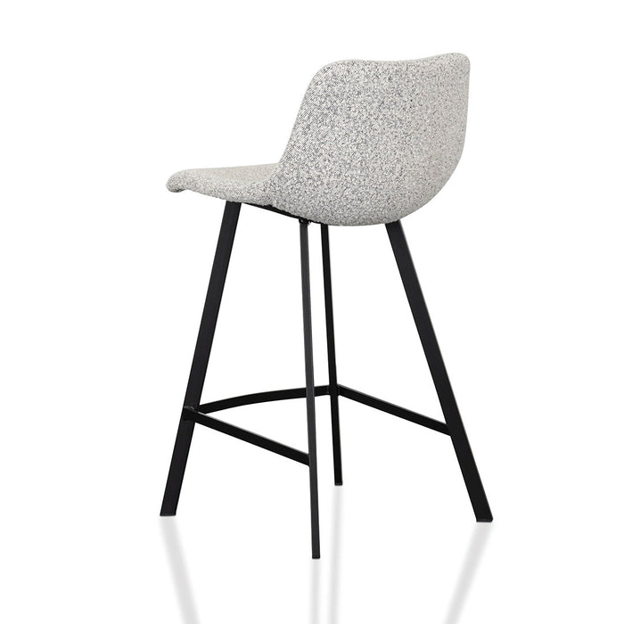 CBS8205-SE 65cm Bar Stool - Moonlit Pepper Boucle (Set of 2)