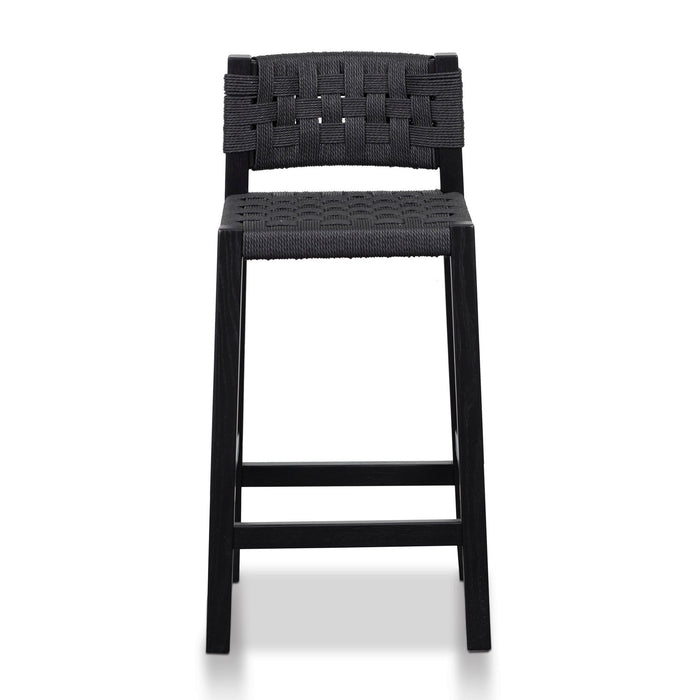 CBS8213-OW Rattan Bar Stool - Black