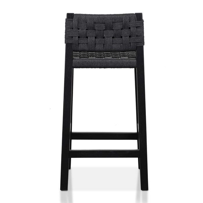 CBS8213-OW Rattan Bar Stool - Black