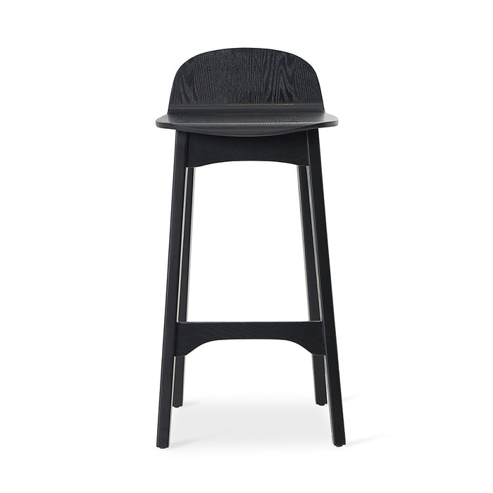 CBS8249-DR 65cm Bar Stool - Full Black