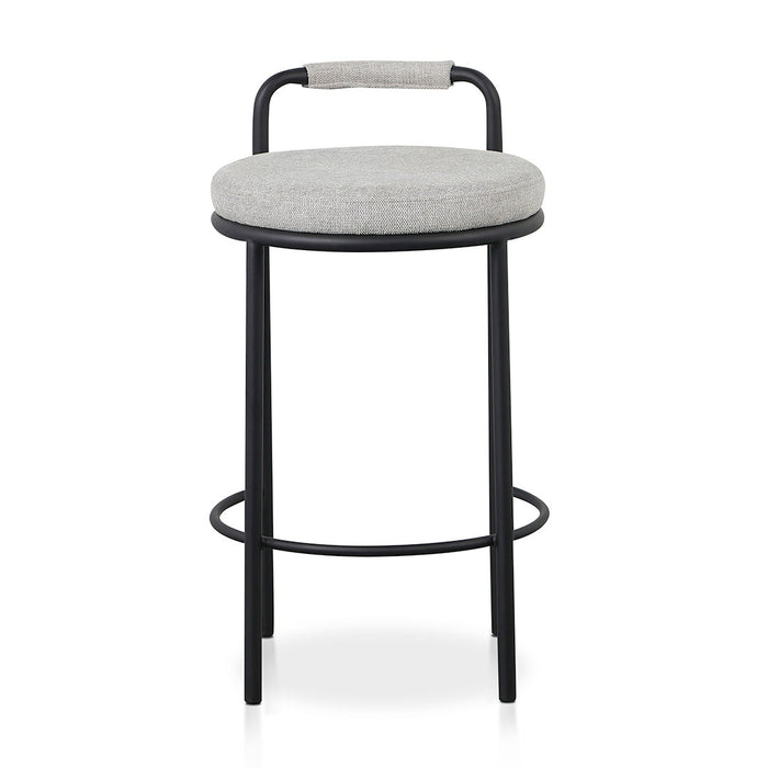 CBS8461-FHx2 65cm Bar Stool - Coastal Light Grey (Set of 2)