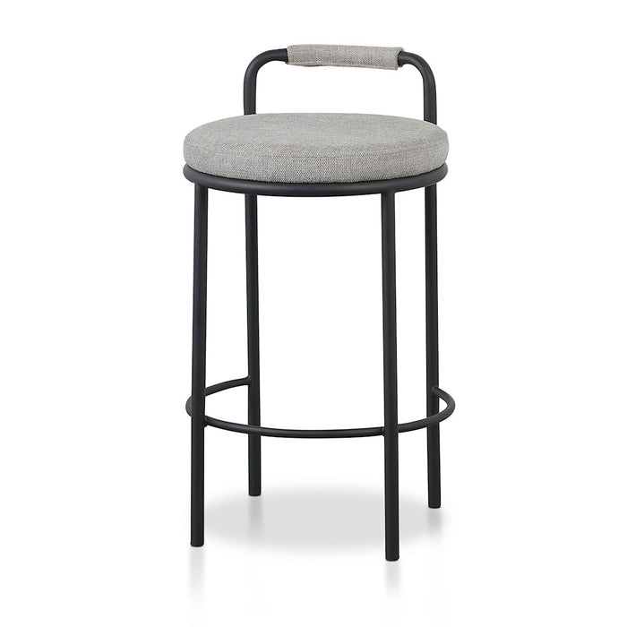 CBS8461-FHx2 65cm Bar Stool - Coastal Light Grey (Set of 2)