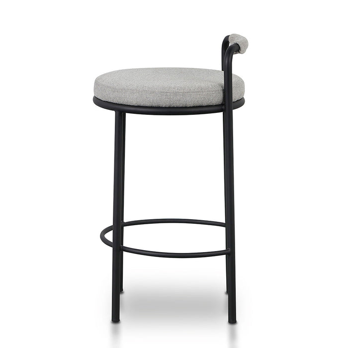 CBS8461-FHx2 65cm Bar Stool - Coastal Light Grey (Set of 2)