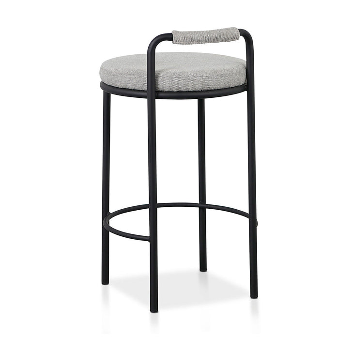 CBS8461-FHx2 65cm Bar Stool - Coastal Light Grey (Set of 2)