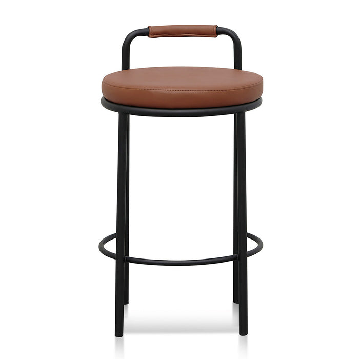 CBS8462-FHx2 65cm Bar Stool - Brown (Set of 2)