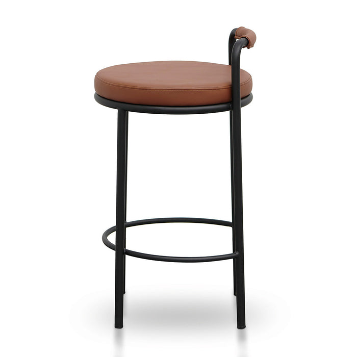 CBS8462-FHx2 65cm Bar Stool - Brown (Set of 2)