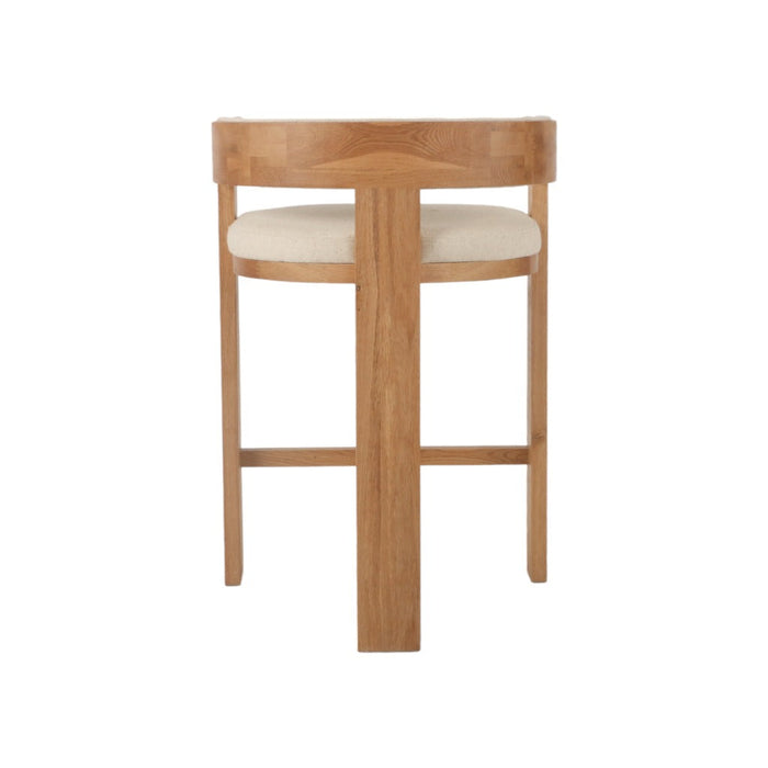 CBS8597-LJ Natural Barstool - Light Beige