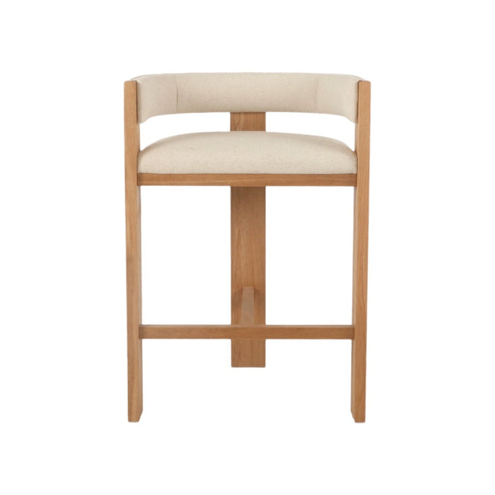 CBS8597-LJ Natural Barstool - Light Beige