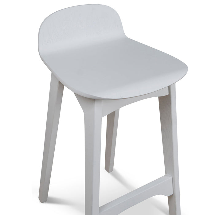 CBS8688-DR 65cm Bar Stool - Full White