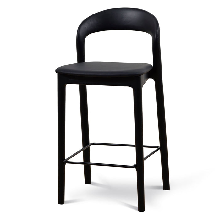 CBS8814-SD 65cm Bar Stool - Full Black (Set of 2)