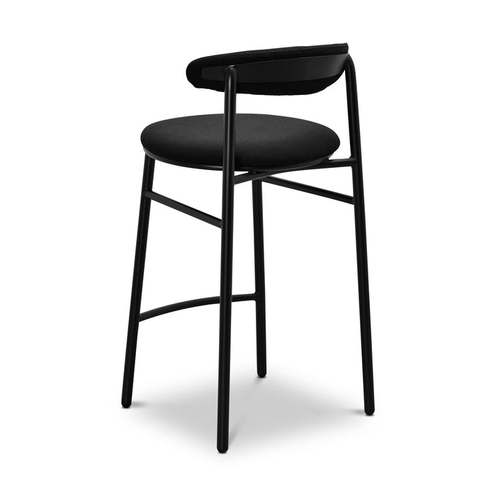 CBS8852-SD 65cm Bar Stool - Full Black (Set of 2)