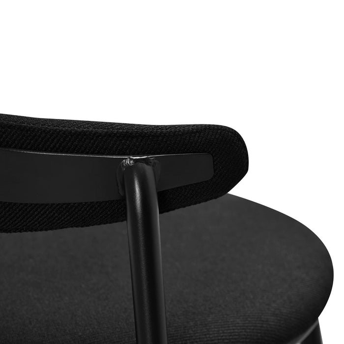 CBS8852-SD 65cm Bar Stool - Full Black (Set of 2)