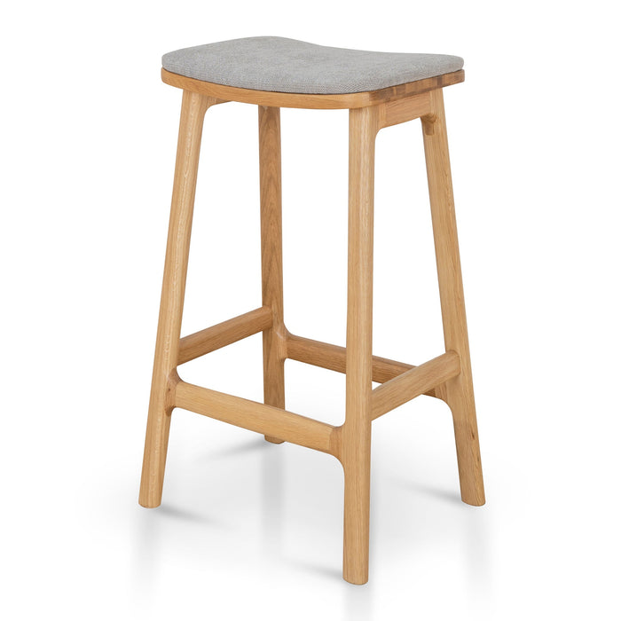 CBS8868-OW 67cm Natural Bar Stool - Grey