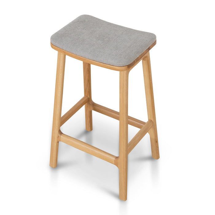 CBS8868-OW 67cm Natural Bar Stool - Grey