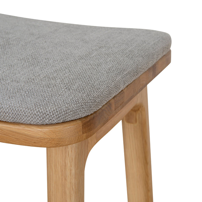 CBS8868-OW 67cm Natural Bar Stool - Grey