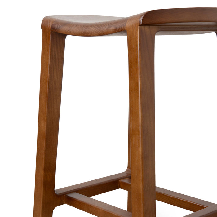 CBS8960-SU 62cm Bar Stool - Walnut