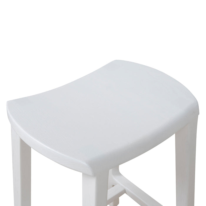 CBS8961-SU 62cm Bar Stool - White