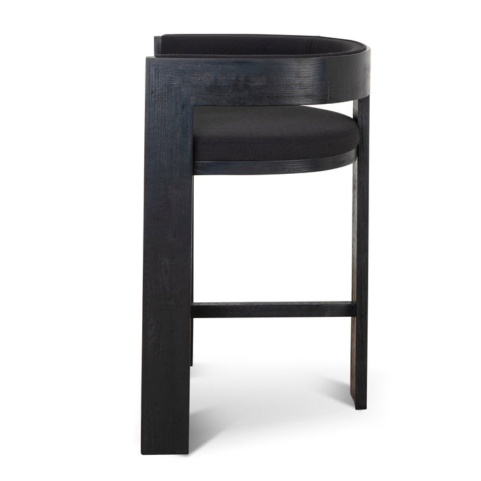 CBS8984-LJ ELM Barstool - Full Black