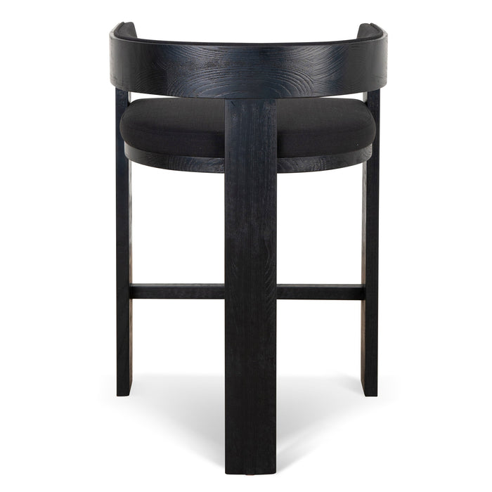 CBS8984-LJ ELM Barstool - Full Black