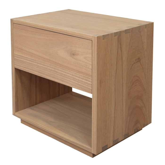Oscar 1 Drawer Side Table (Natural)