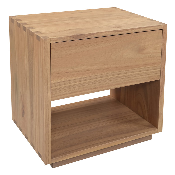 Oscar 1 Drawer Side Table (Natural)
