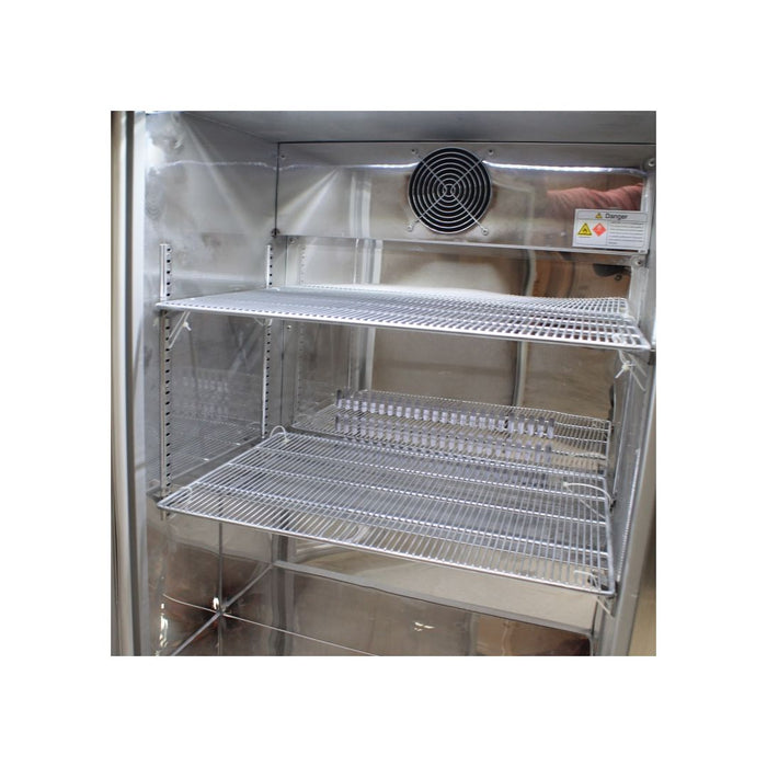 Rhino Stainless Steel 1 Door Solid Stainless Bar Fridge Right Hinged (Model: SG1R-SD)