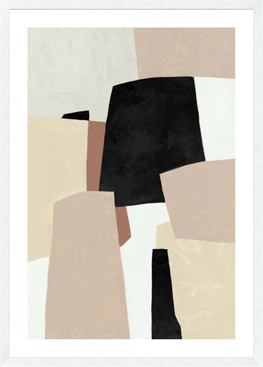 Blocked Neutral II Wall Art