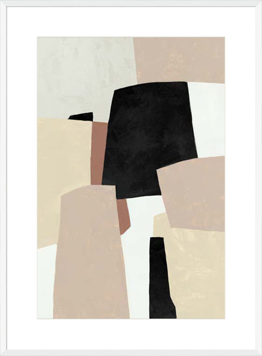 Blocked Neutral II Wall Art